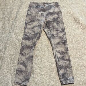 Lululemon White/Grey Leggings